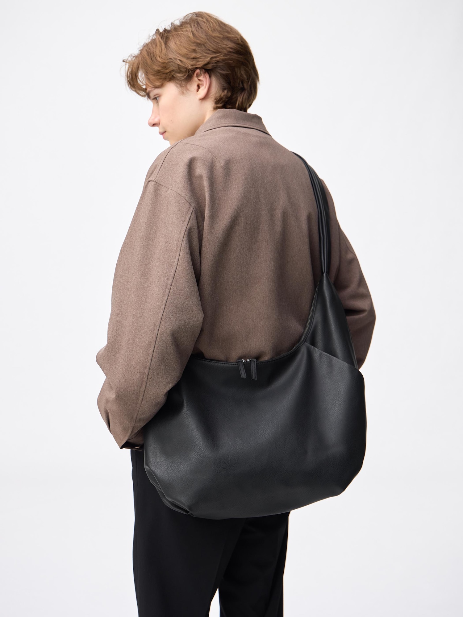 バッグ SHIMARIKEN SeasarBag leather Black バッグ SHIMARIKEN SeasarBag leather Black Bicycle bag leather
