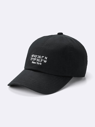 UVカットツイルロゴキャップ 【レディース】 【グッズ】【GU公式/ジーユー】 【BLACK】 UVカットツイルロゴキャップ 【レディース】 【グッズ】【GU公式/ジーユー】 【BLACK】