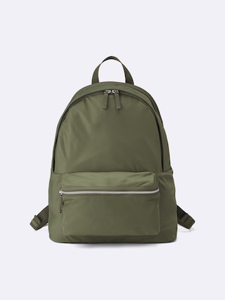 ナイロンツイルバックパック+E 【レディース】 【グッズ】【GU公式/ジーユー】 【OLIVE】 ナイロンツイルバックパック+E 【レディース】 【グッズ】【GU公式/ジーユー】 【OLIVE】