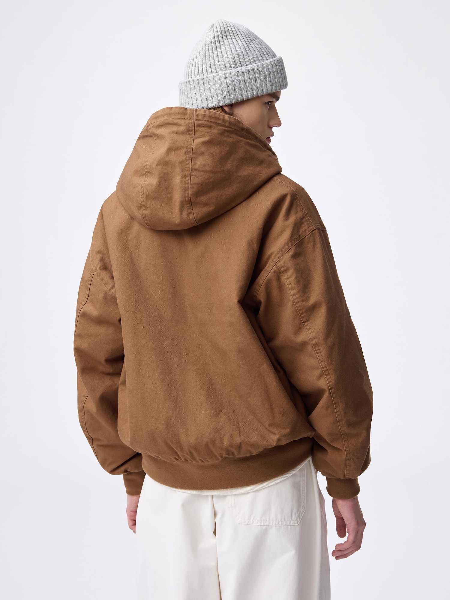 GU公式 | パデッドジップアップパーカ