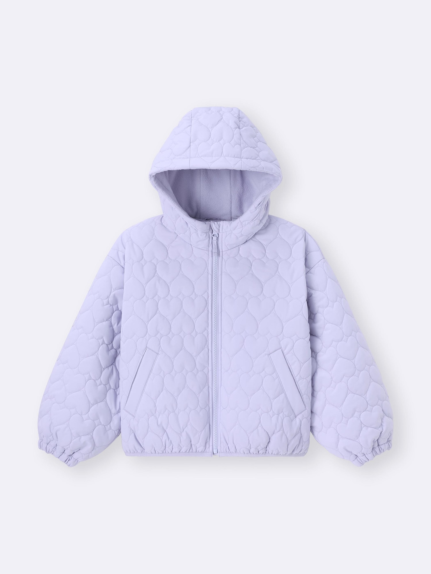 GU公式 | GIRLSウォームパデッドハートキルティングブルゾン