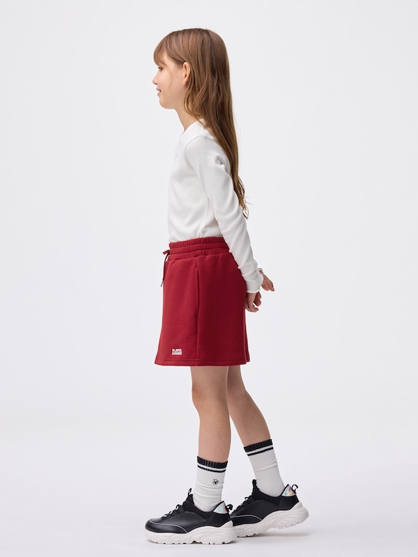 GIRLSパフスウェットミニスコート