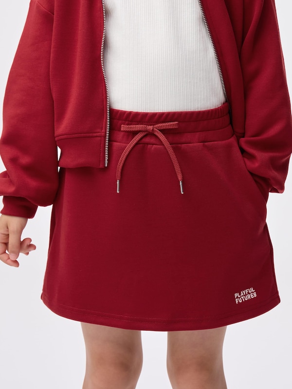 GIRLSパフスウェットミニスコート