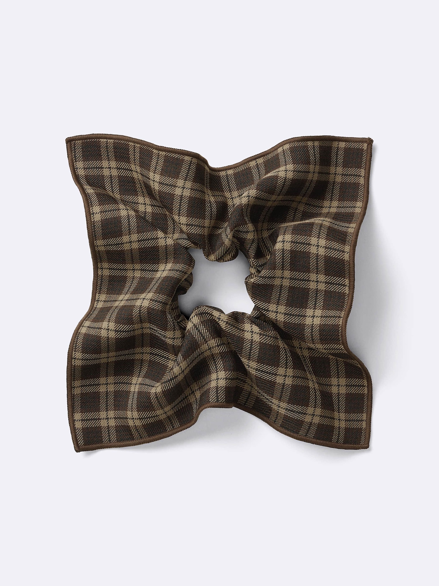 GU公式 | スクエアチェックシュシュ