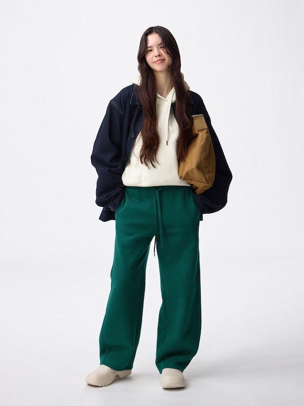 ヘビーウェイトスウェットバレルレッグパンツ(丈標準68.5～72.5cm)