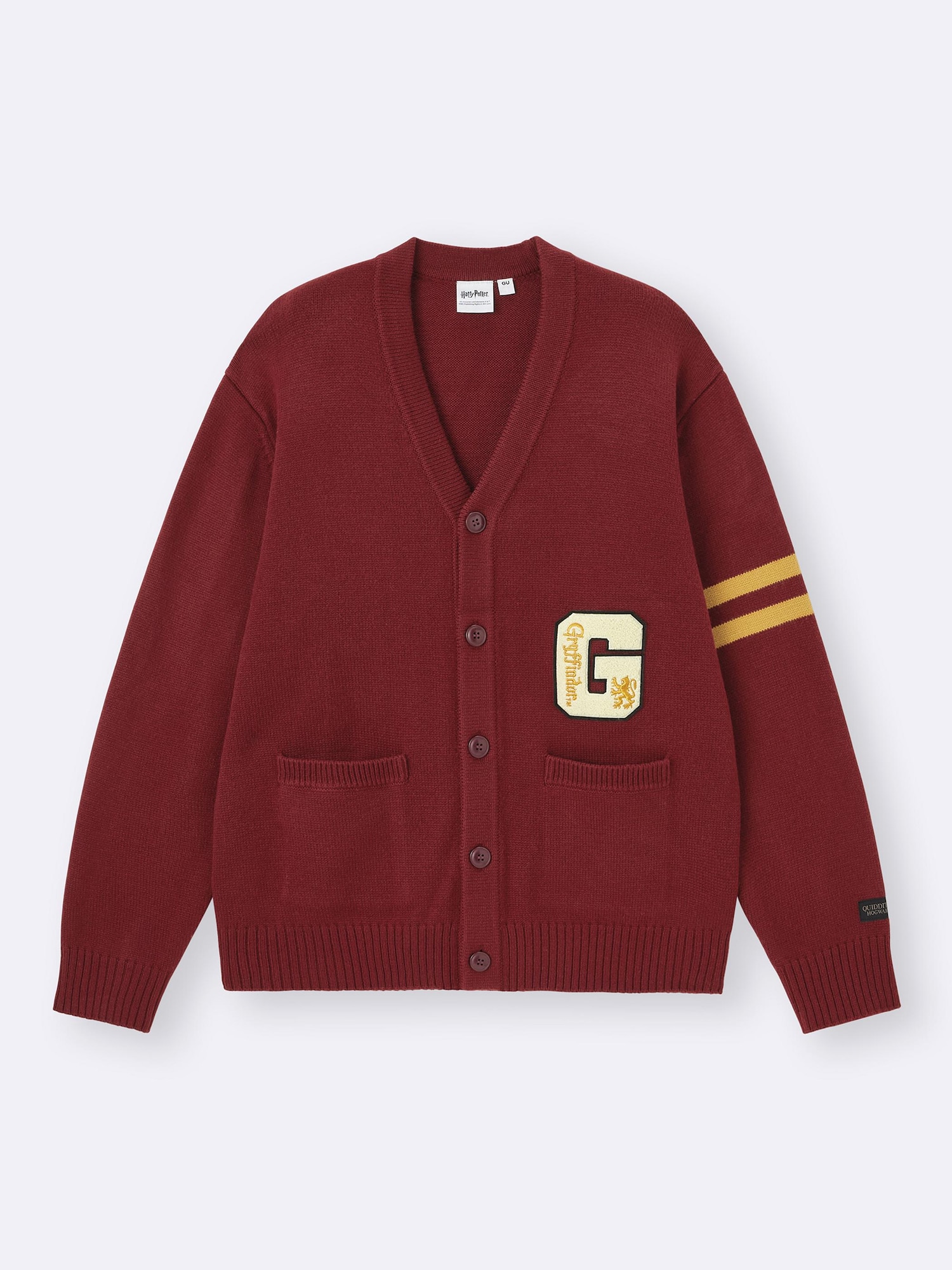 GU公式 | シアーコンビネーションニットカーディガン長袖 UNDERCOVER