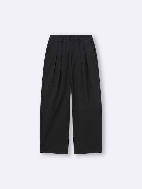 チノバレルレッグタックパンツ