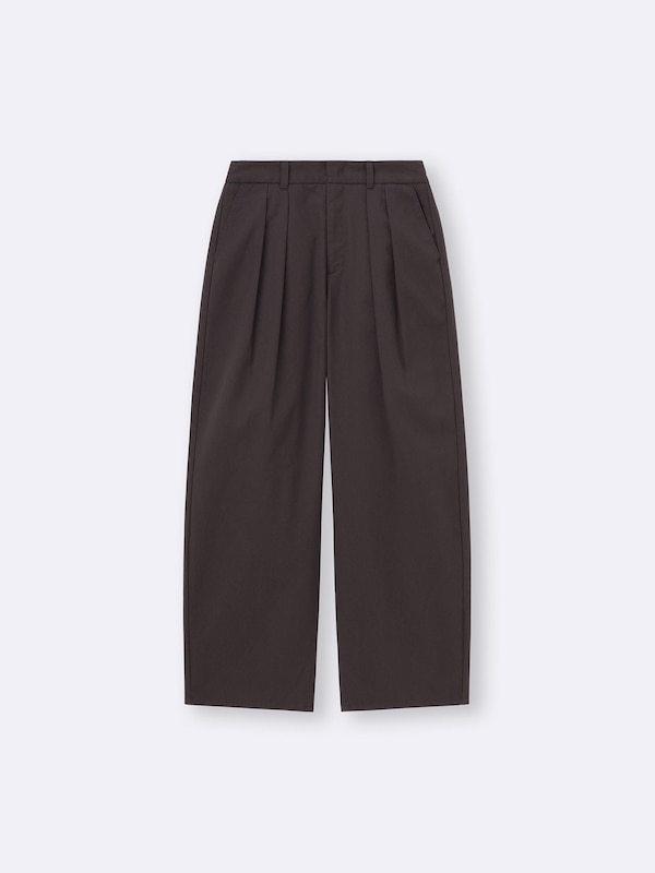 チノバレルレッグタックパンツ