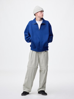 コンバーチブルワイドパンツ