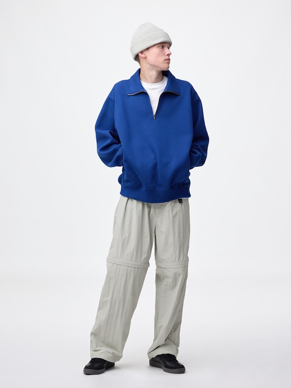 コンバーチブルワイドパンツ