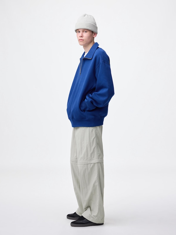 コンバーチブルワイドパンツ