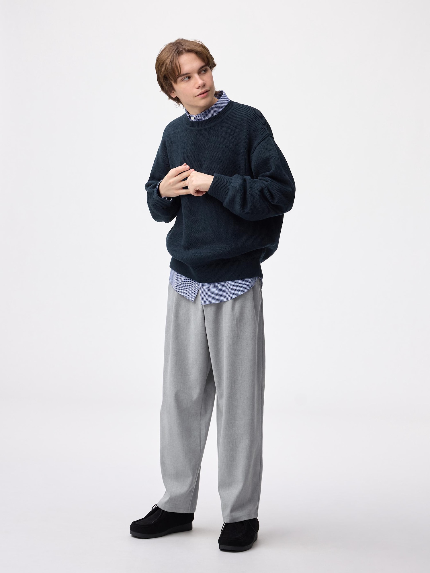 GU公式 | キャロットスラックス(丈標準69.5～73.5cm)