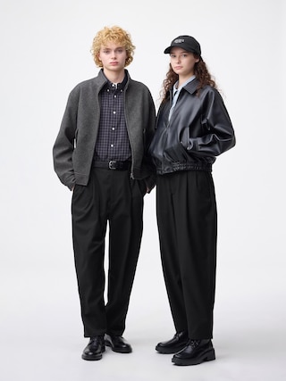 キャロットスラックス(丈標準69.5~73.5cm) 【メンズ】 【パンツ】【GU公式/ジーユー】 【BLACK】 キャロットスラックス(丈標準69.5~73.5cm) 【メンズ】 【パンツ】【GU公式/ジーユー】 【BLACK】