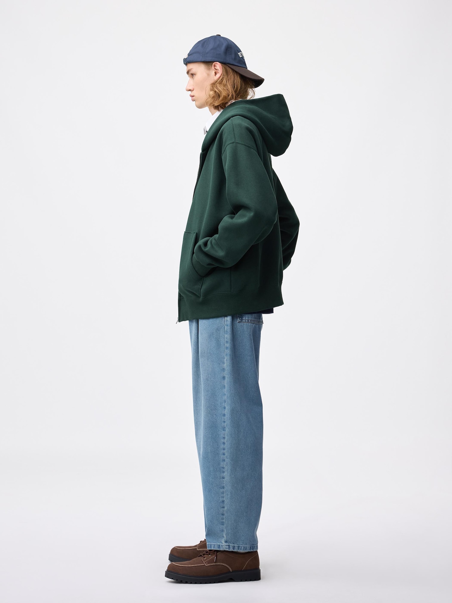 GU公式 | デニムキャロットパンツ(丈標準69.5～73.5cm)