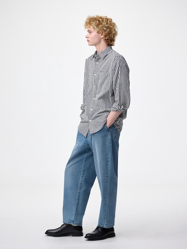 デニムキャロットパンツ(丈標準69.5～73.5cm)