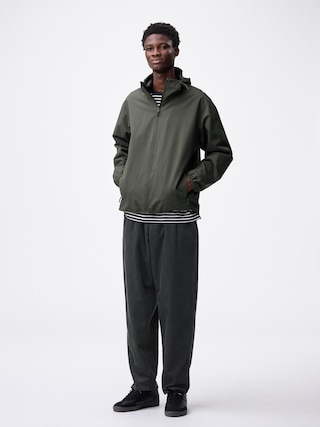 コーデュロイキャロットパンツ+EC(丈長め78.0cm) 【メンズ】 【パンツ】【GU公式/ジーユー】 【DARK GRAY】