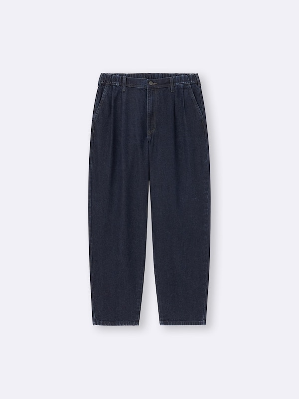 デニムキャロットパンツ+EC(丈長め78.5cm)