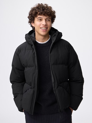 ウォームパデッドキルティングパーカ 【メンズ】 【アウター】【GU公式/ジーユー】 【BLACK】 ウォームパデッドキルティングパーカ 【メンズ】 【アウター】【GU公式/ジーユー】 【BLACK】