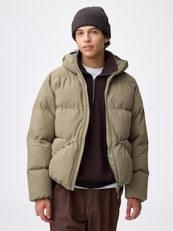 ウォームパデッドキルティングパーカ