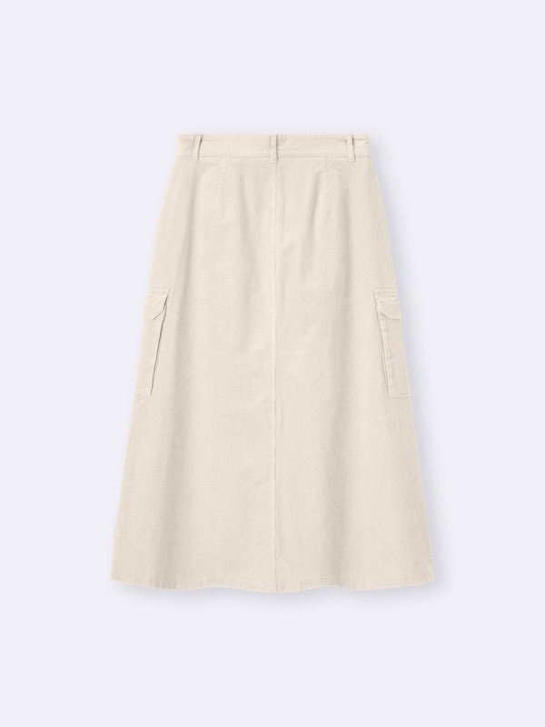 コーデュロイカーゴスカートOS+EC