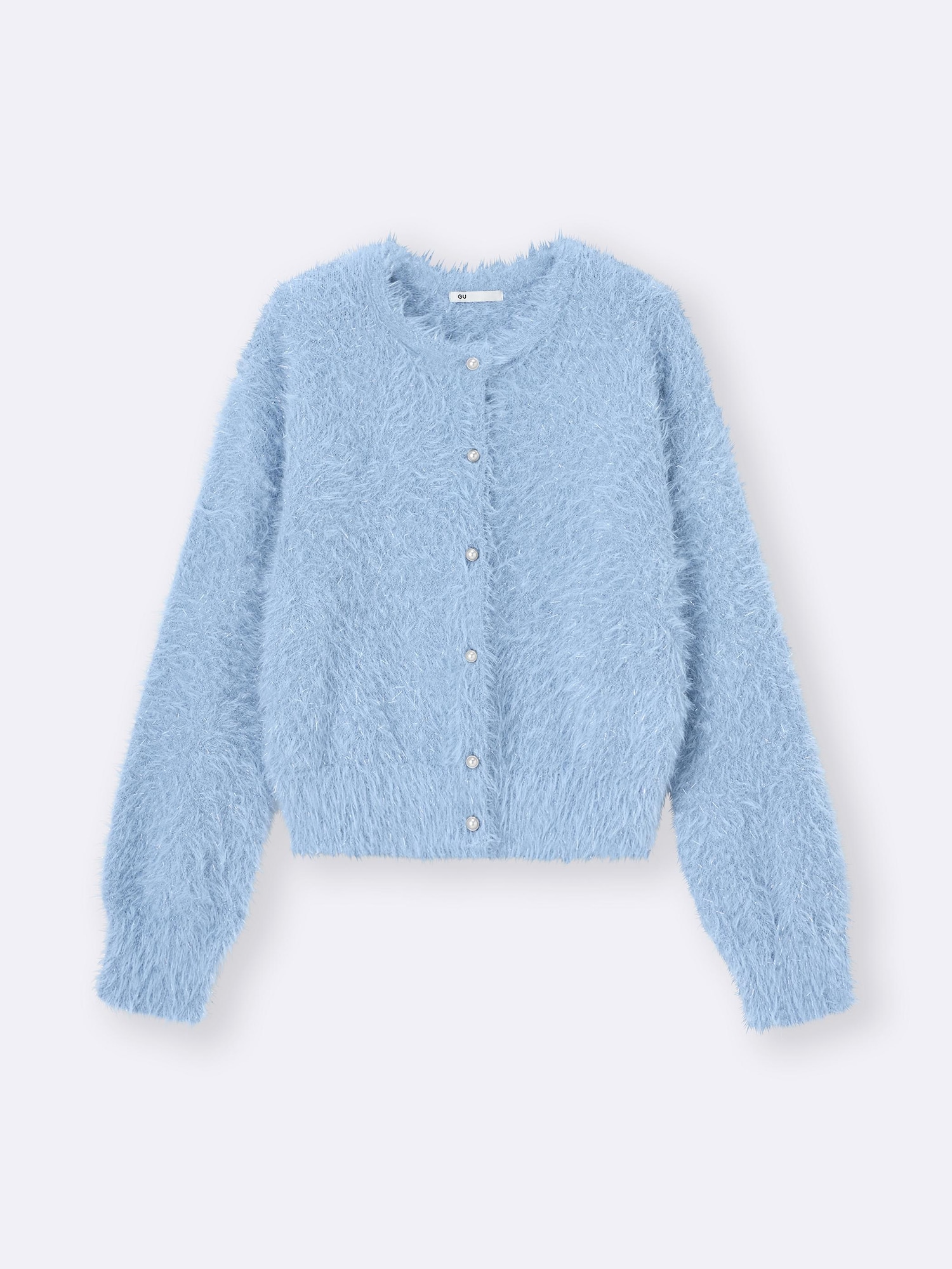 GU公式 | シャイニークルーネックカーディガンZ