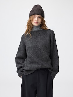 パフニットオーバーサイズチュニックQ