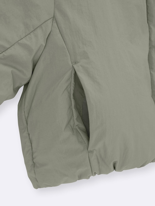 GIRLSウォームパデッドクロップドブルゾンJR