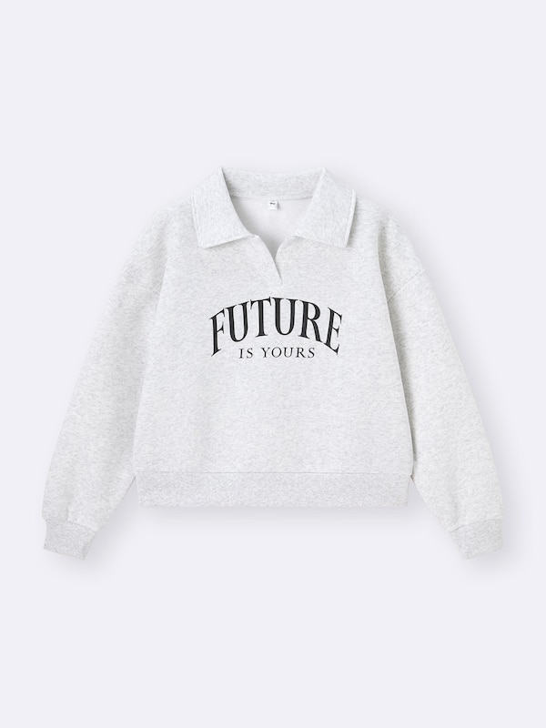 GIRLSヘビーウェイトスウェットポロシャツJR