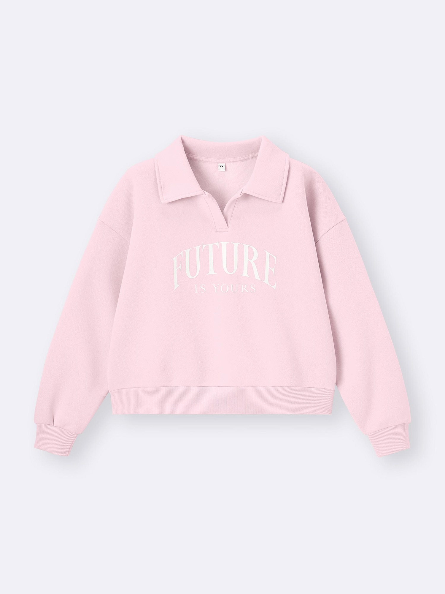 GU公式 | GIRLSヘビーウェイトスウェットポロシャツJR