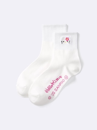 ソックス Sanrio characters 【レディース】 【インナー・下着】【GU公式/ジーユー】 【OFF WHITE】 ソックス Sanrio characters 【レディース】 【インナー・下着】【GU公式/ジーユー】 【OFF WHITE】