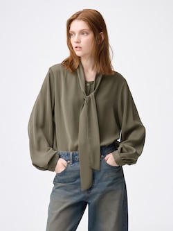 ボウタイブラウスZ