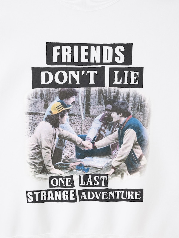 ヘビーウェイトスウェットプルオーバー ストレンジャー・シングス 未知の世界