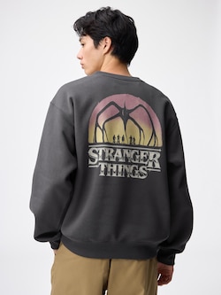 ヘビーウェイトスウェットプルオーバー ストレンジャー・シングス 未知の世界