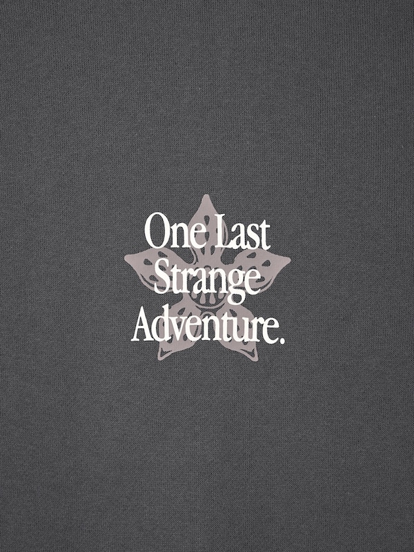 ヘビーウェイトスウェットプルオーバー ストレンジャー・シングス 未知の世界
