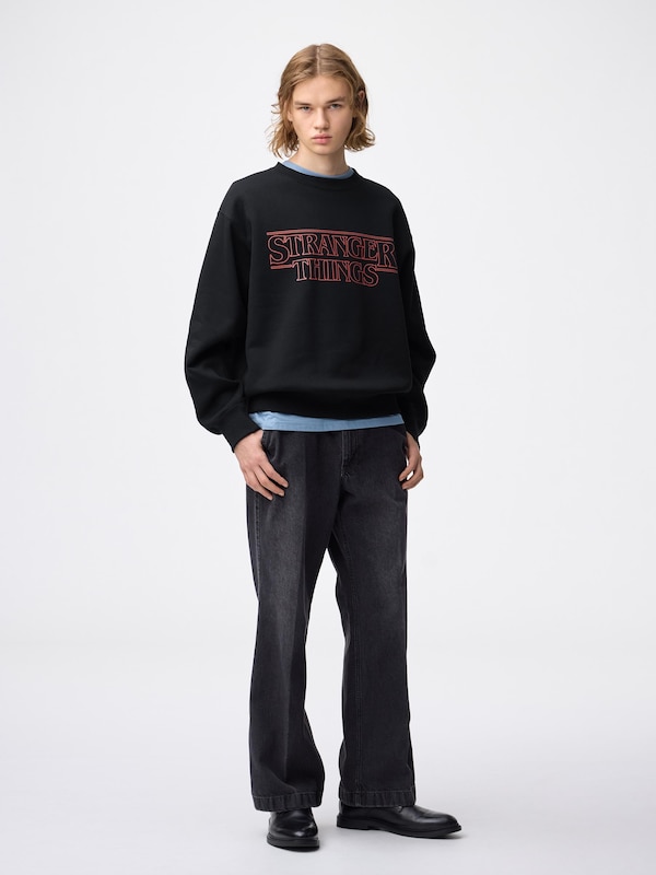 ヘビーウェイトスウェットプルオーバー ストレンジャー・シングス 未知の世界