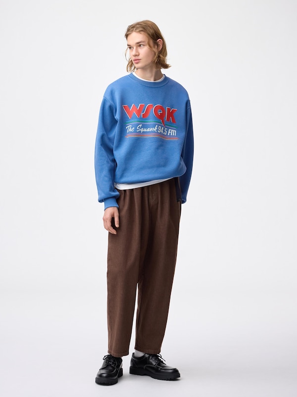 ヘビーウェイトスウェットプルオーバー ストレンジャー・シングス 未知の世界