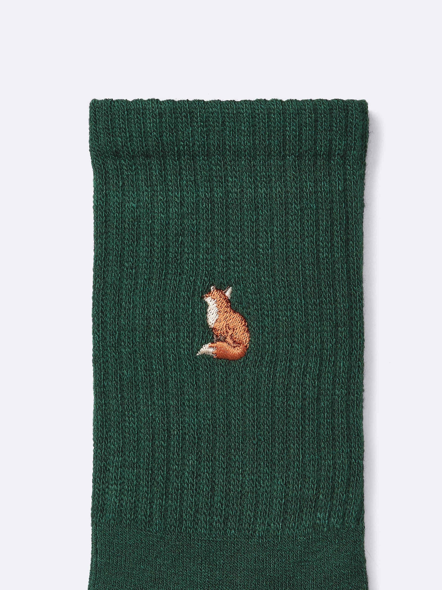 ノギタイショウ GU公式 | スタイルヒートパイルクルーソックス(刺繍)