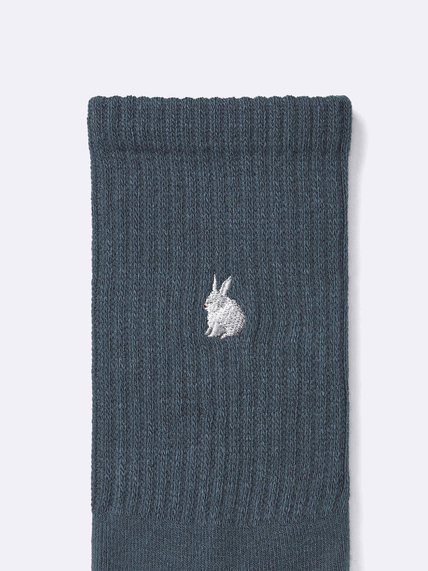 GU公式 | スタイルヒートパイルクルーソックス(刺繍)