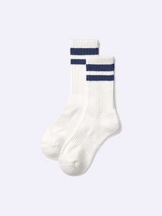 スタイルヒートパイルクルーソックス(ライン) 【レディース】 【インナー・下着】【GU公式/ジーユー】 【NAVY】 スタイルヒートパイルクルーソックス(ライン) 【レディース】 【インナー・下着】【GU公式/ジーユー】 【NAVY】