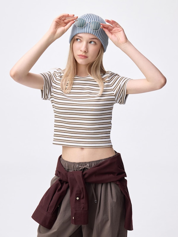 リブマルチボーダーミニT