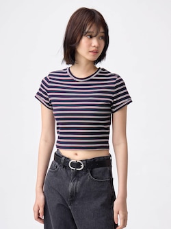 リブマルチボーダーミニT