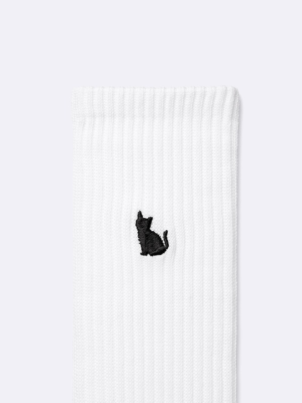 ソックス(刺繍)