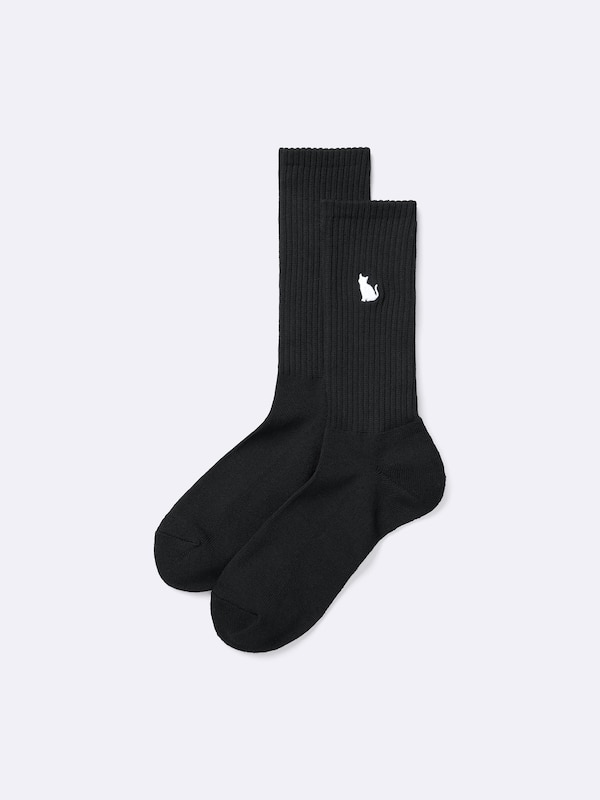 ソックス(刺繍)