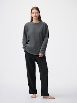 フリースラウンジセット(長袖&ロングパンツ)