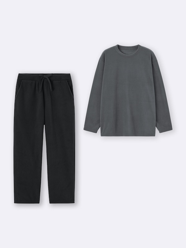 フリースラウンジセット(長袖&ロングパンツ)