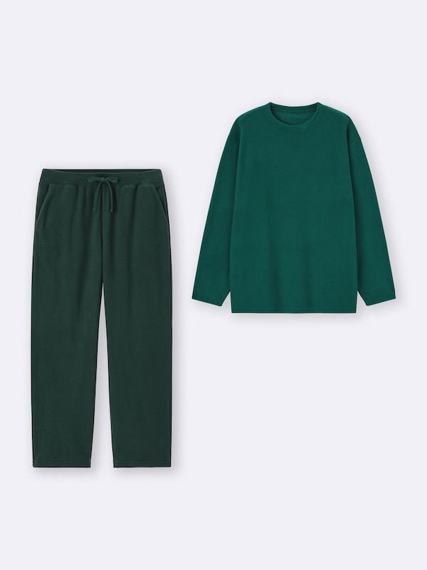 フリースラウンジセット(長袖&ロングパンツ)