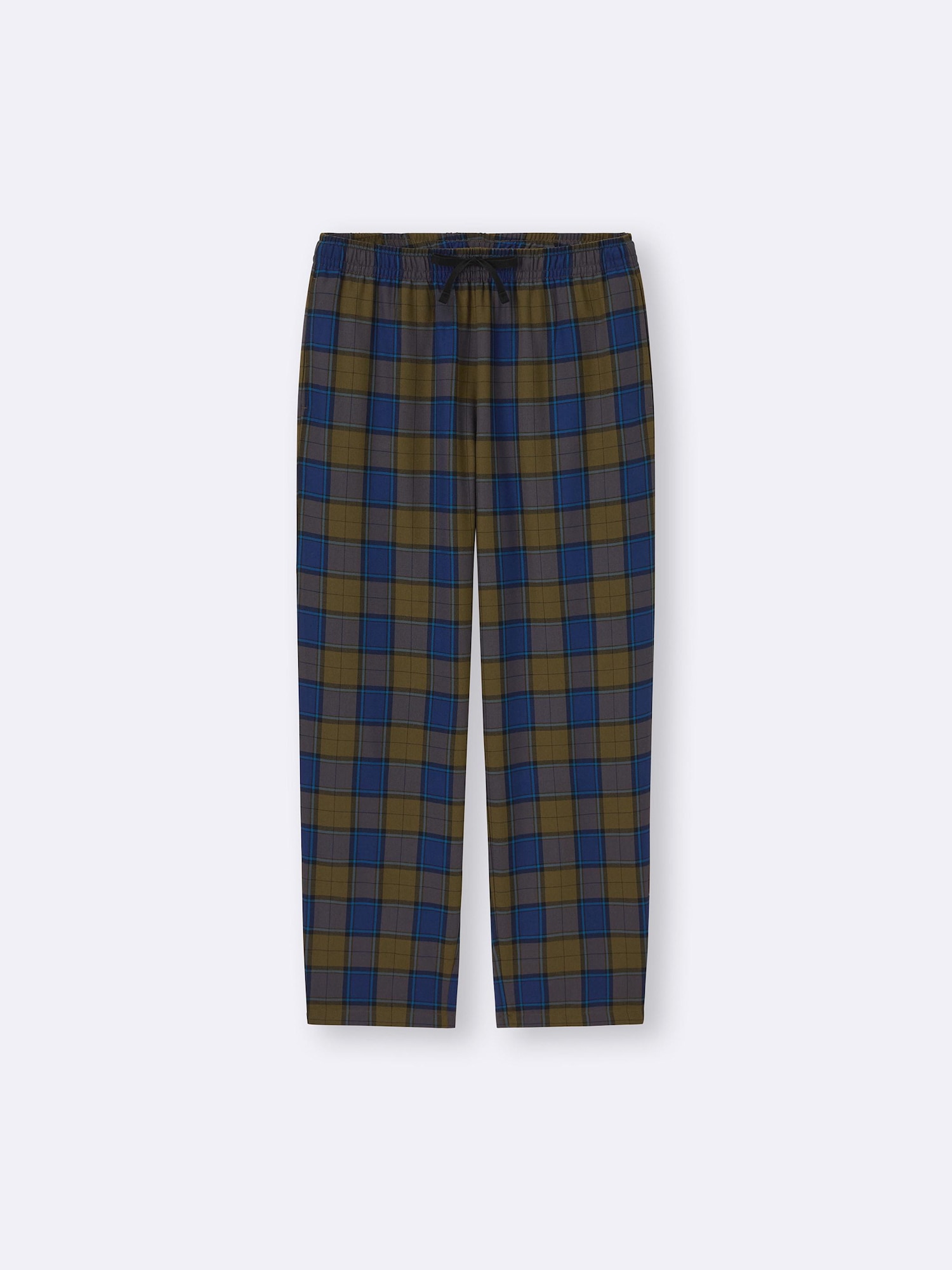 かこページ GU公式 | フランネルイージーパンツ(タータンチェック)