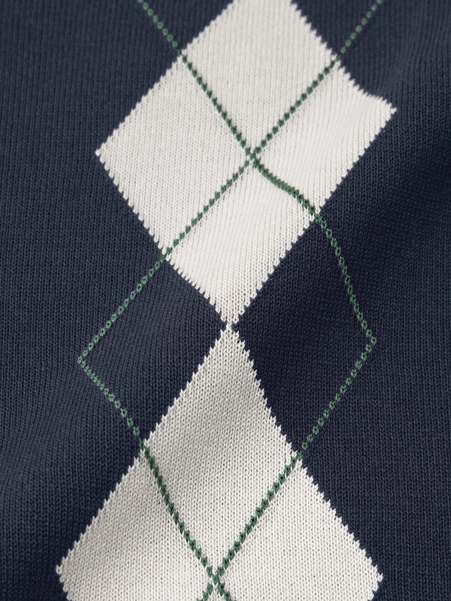 UTAページ① GU公式 | ポロカーディガン(アーガイル)NTQ+E