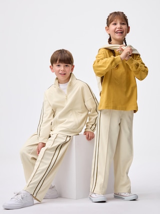KIDS(男女兼用)ドライトラックパンツ 【KIDS・TEEN】 【キッズ パンツ・スカート】【GU公式/ジーユー】 【NATURAL】 KIDS(男女兼用)ドライトラックパンツ 【KIDS・TEEN】 【キッズ パンツ・スカート】【GU公式/ジーユー】 【NATURAL】