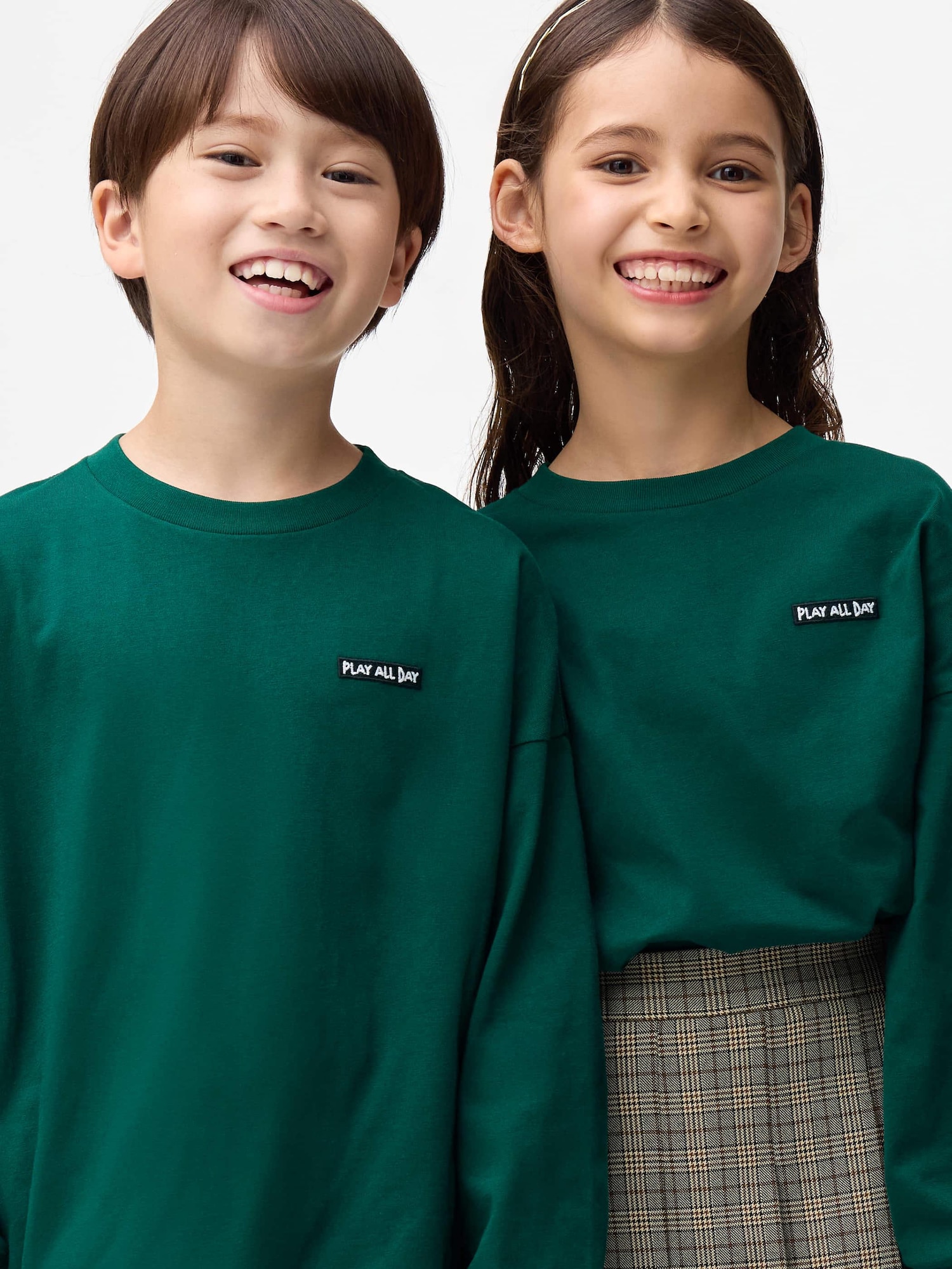 GU公式 | KIDS・TEENのキッズ Tシャツ・カットソー (キッズ 長袖